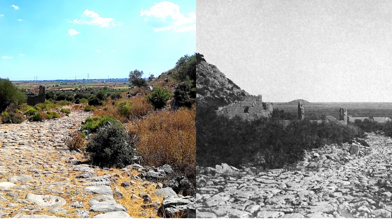 100 yıllık fotoğraf için 10 bin adımda Döşeme Boğazı