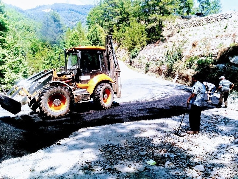 Alanya kırsalı yenileniyor 