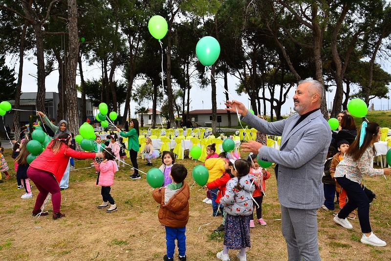 Baharı balonlarla karşıladılar