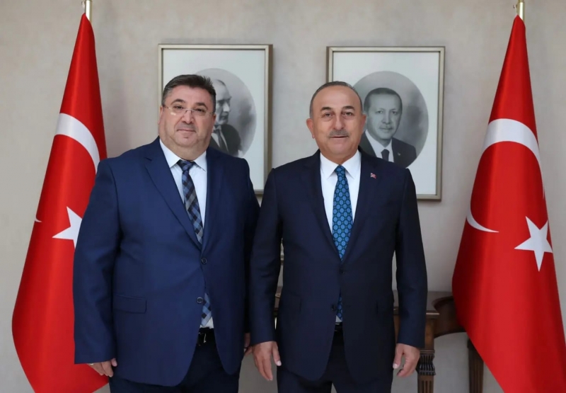 Başkan Uzun, Bakan Çavuşoğlu’nu ziyaret etti