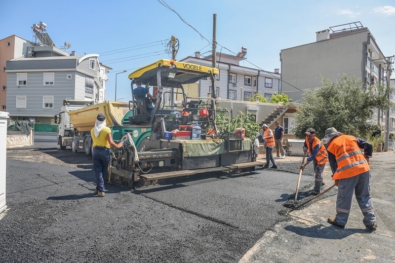 Kanal’ın yollarına yeni asfalt