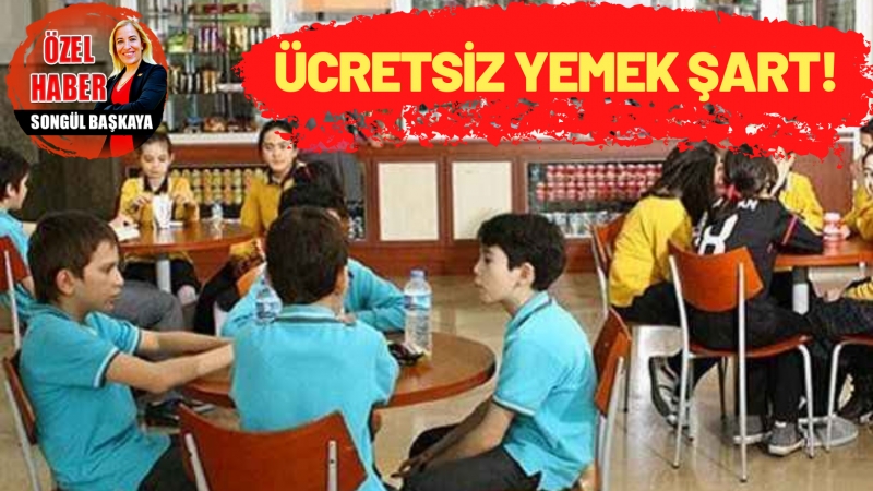 Ücretsiz yemek şart!