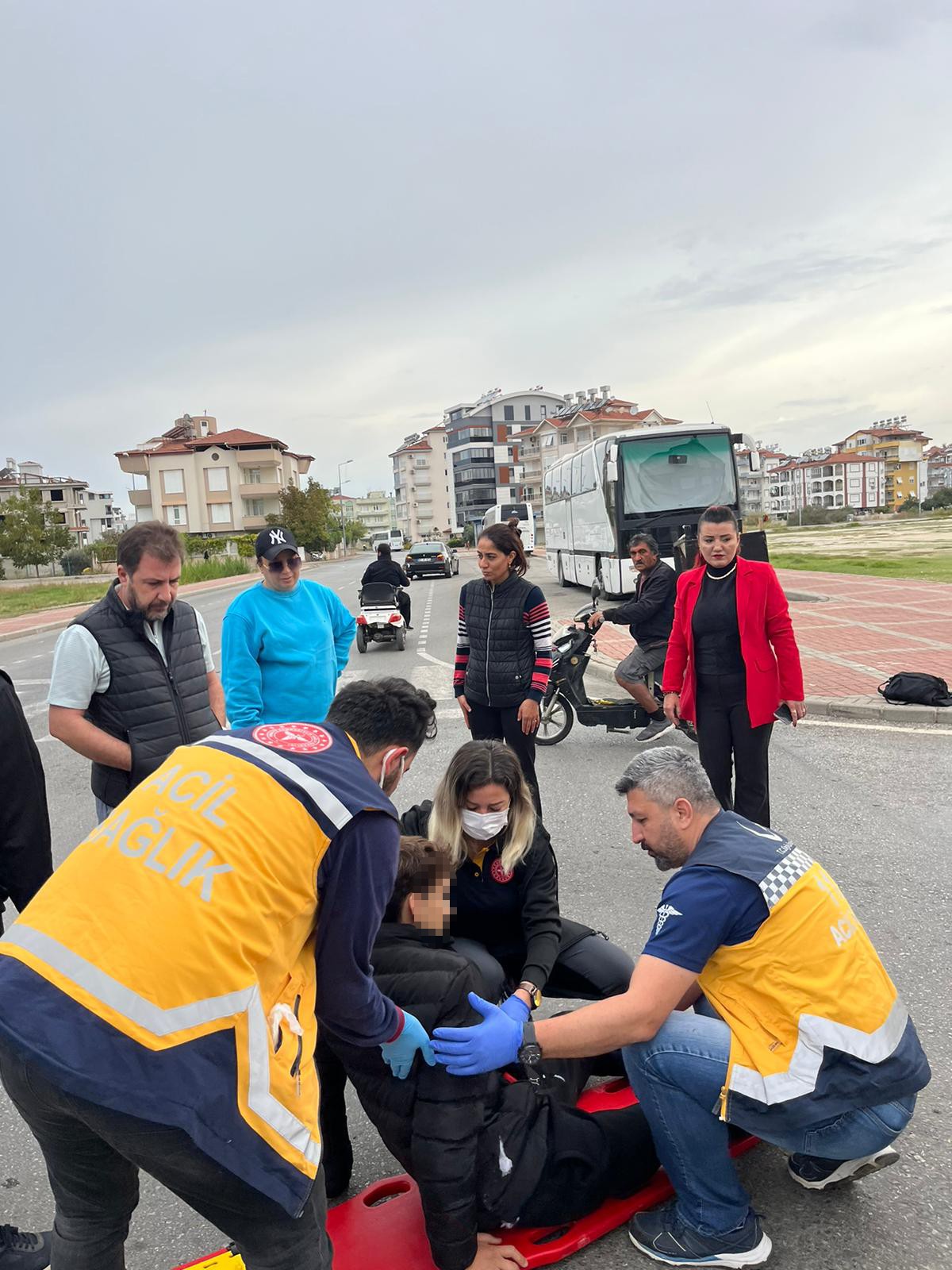 Kaza yapan sürücüye ceza yağdı