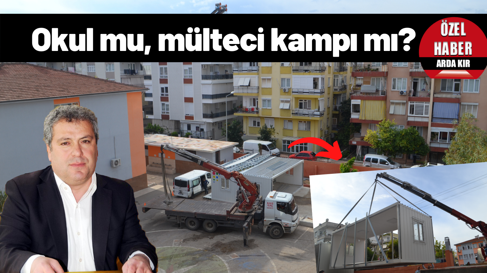 Okul mu, mülteci kampı mı?