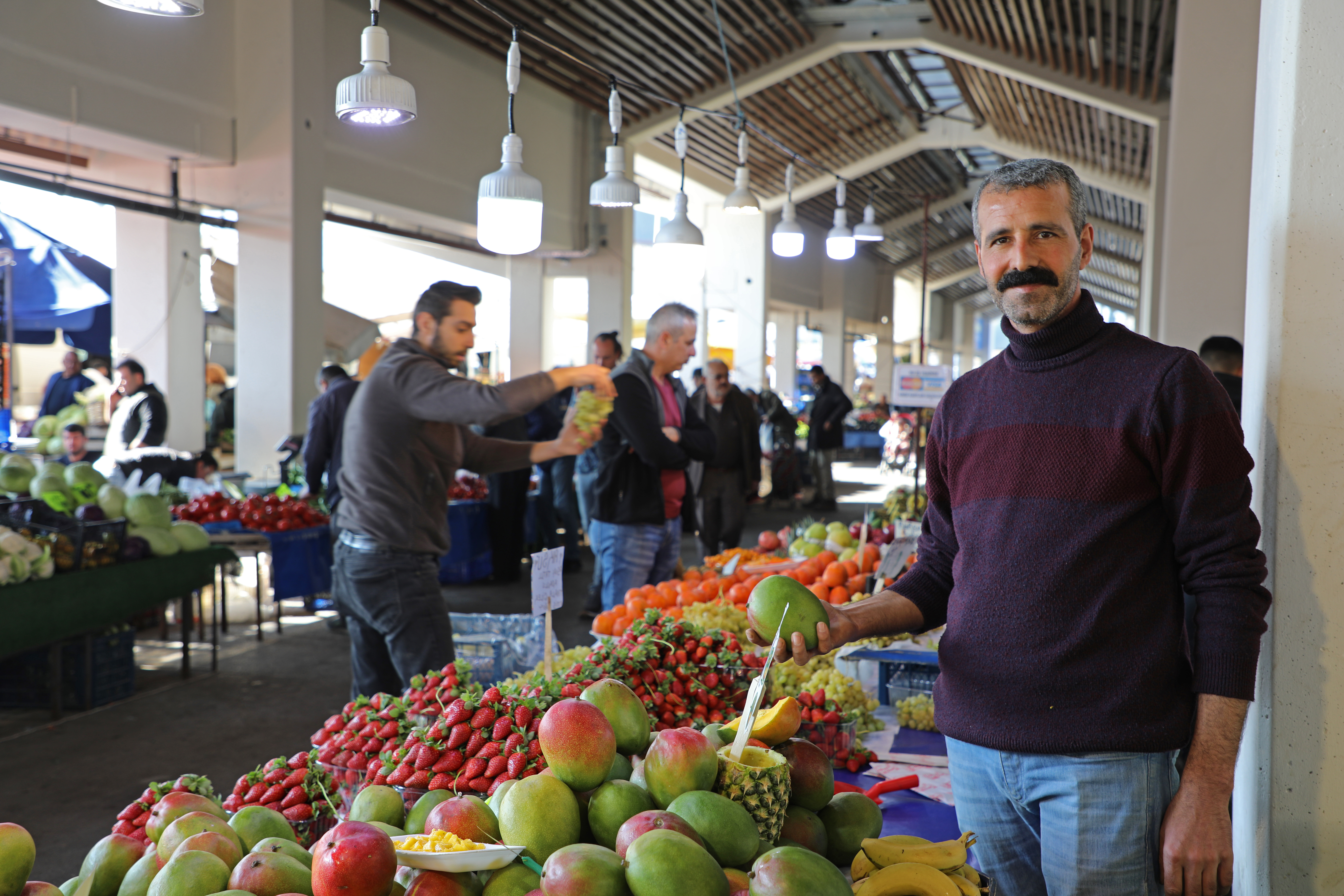    Pazar yerine vatandaştan tam not 