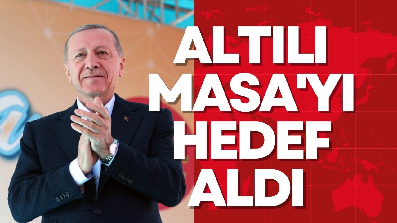 6’LI MASAYI HEDEF ALDI