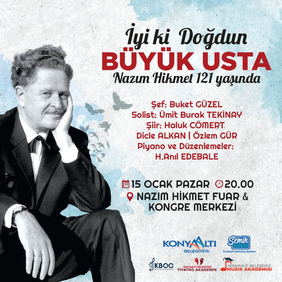 Nazım Hikmet anılacak