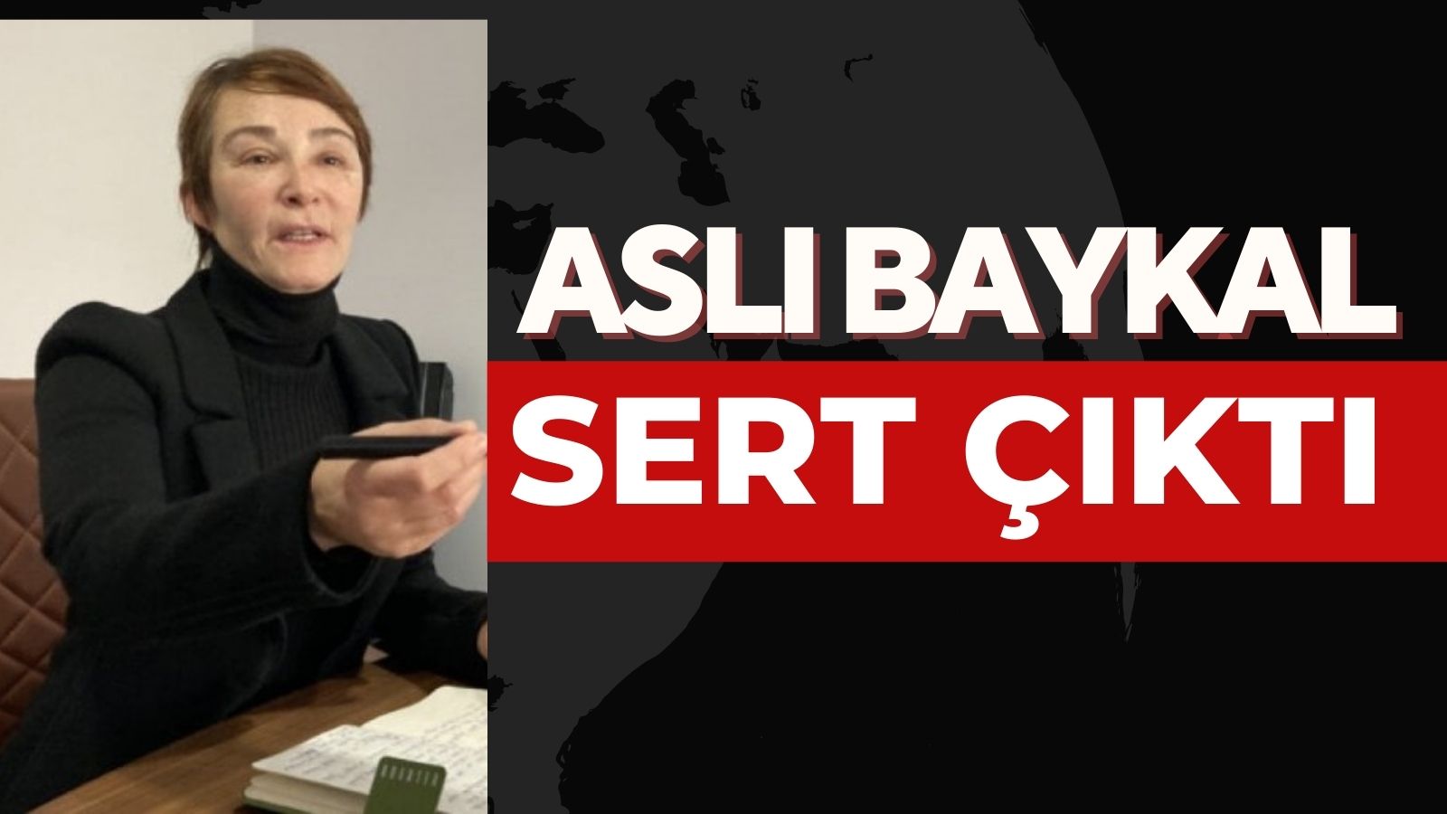 Aslı Baykal sert çıktı