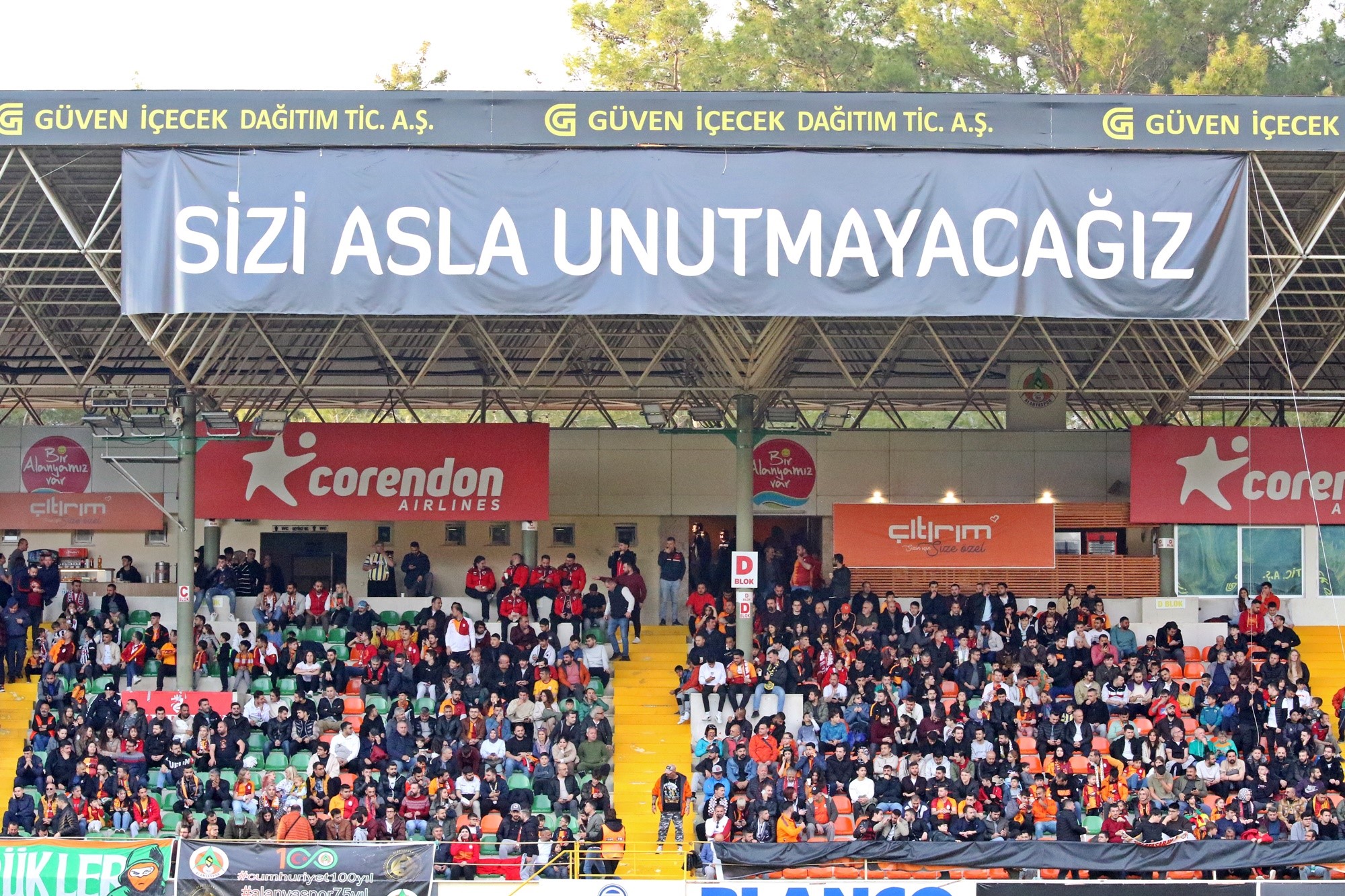 Alanyaspor - Galatasaray maçında duygu dolu anlar