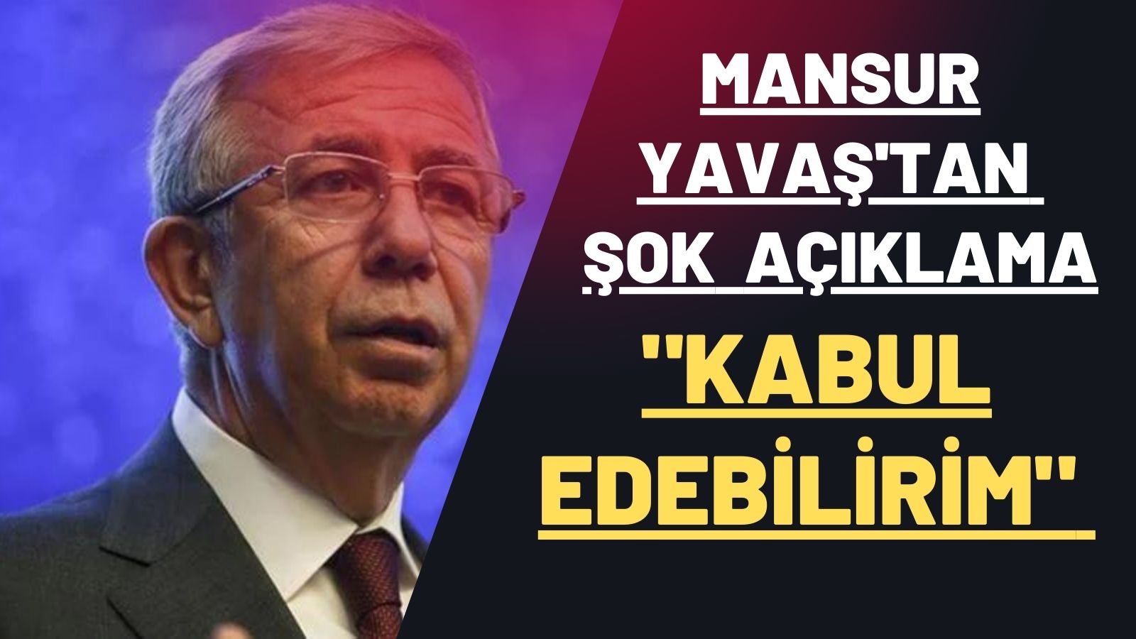 Mansur Yavaş'tan 'adaylık' açıklaması