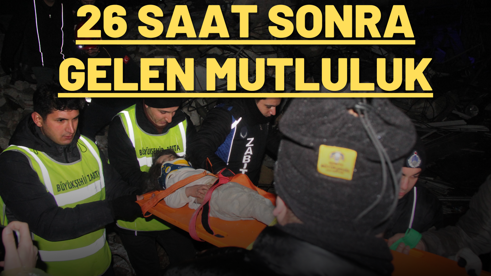 26 saat sonra gelen mutluluk: 2 küçük çocuk enkazdan sağ olarak kurtarıldı