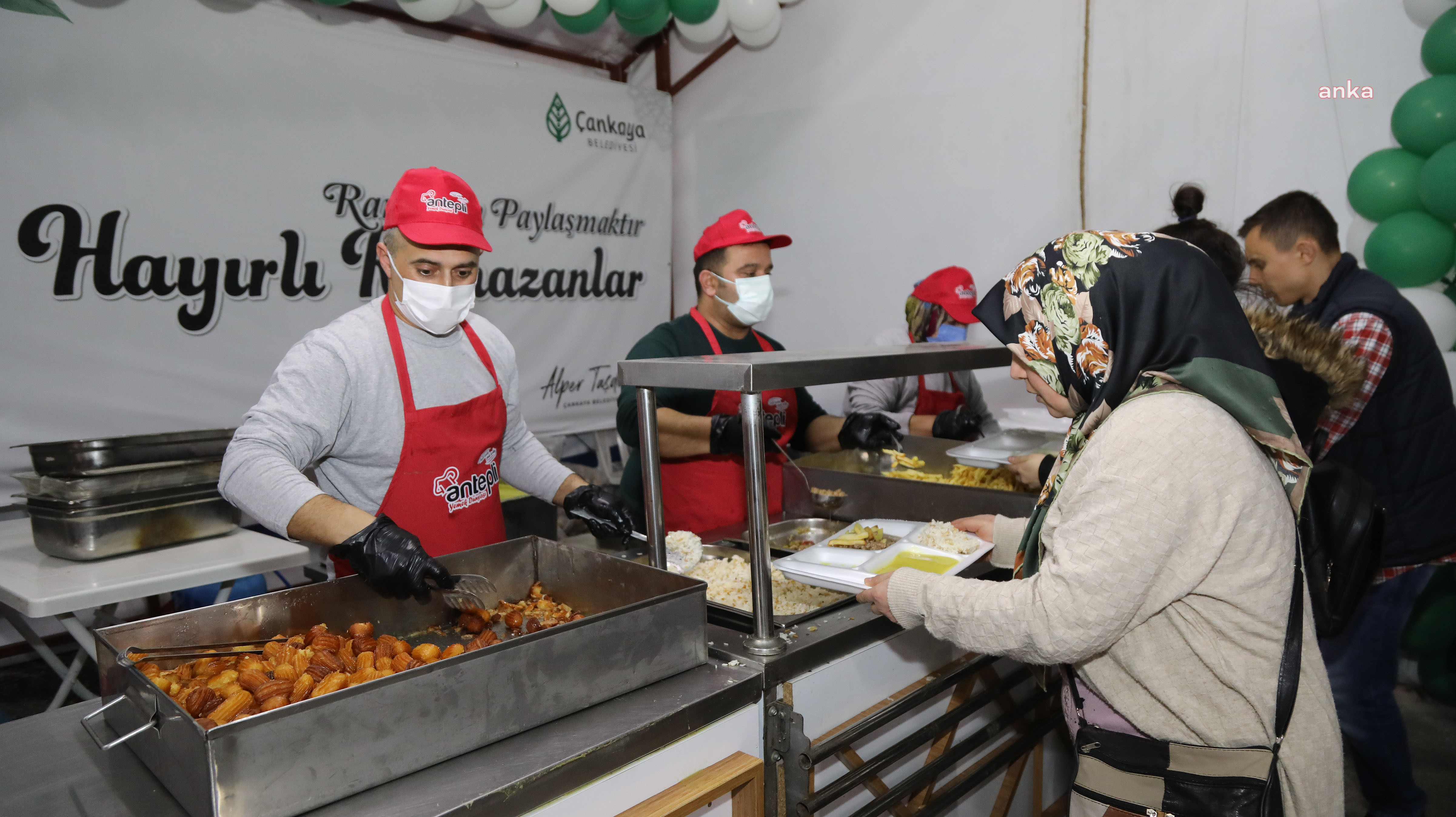 Çankaya Belediyesi deprem bölgesinde iftar çadırı kuruyor