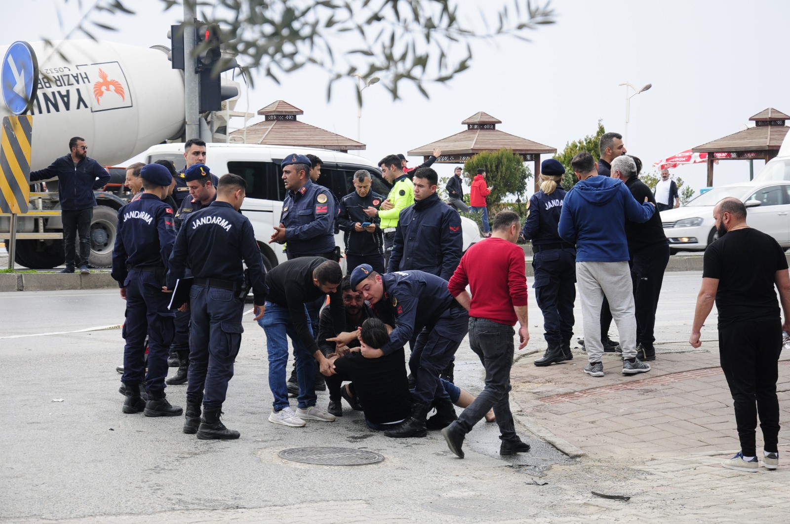 Alanya’da feci kaza