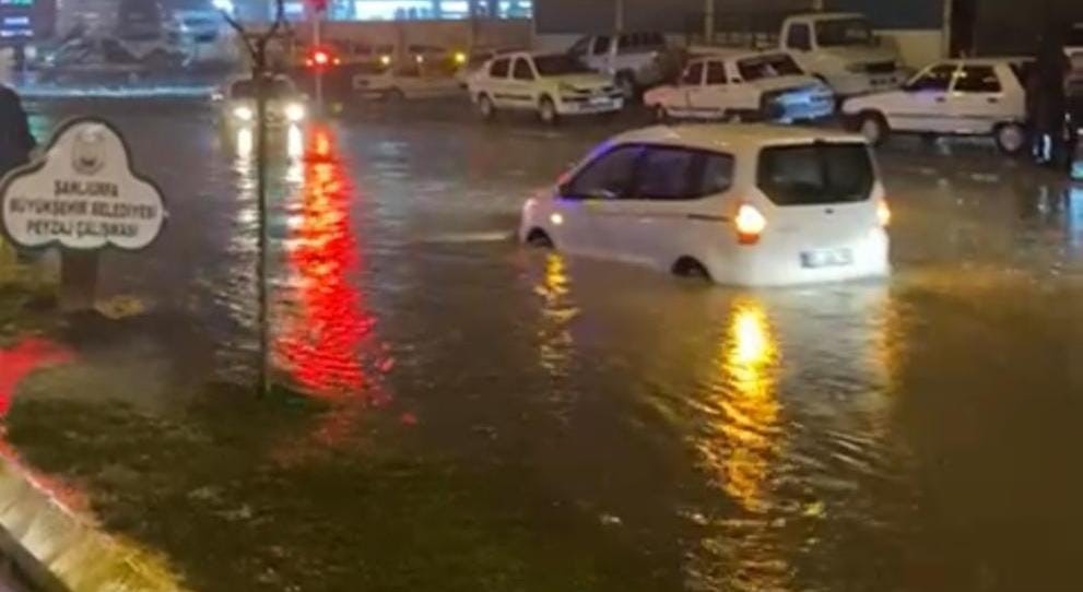 Şanlıurfa'da sağanak yağış sele neden oldu   