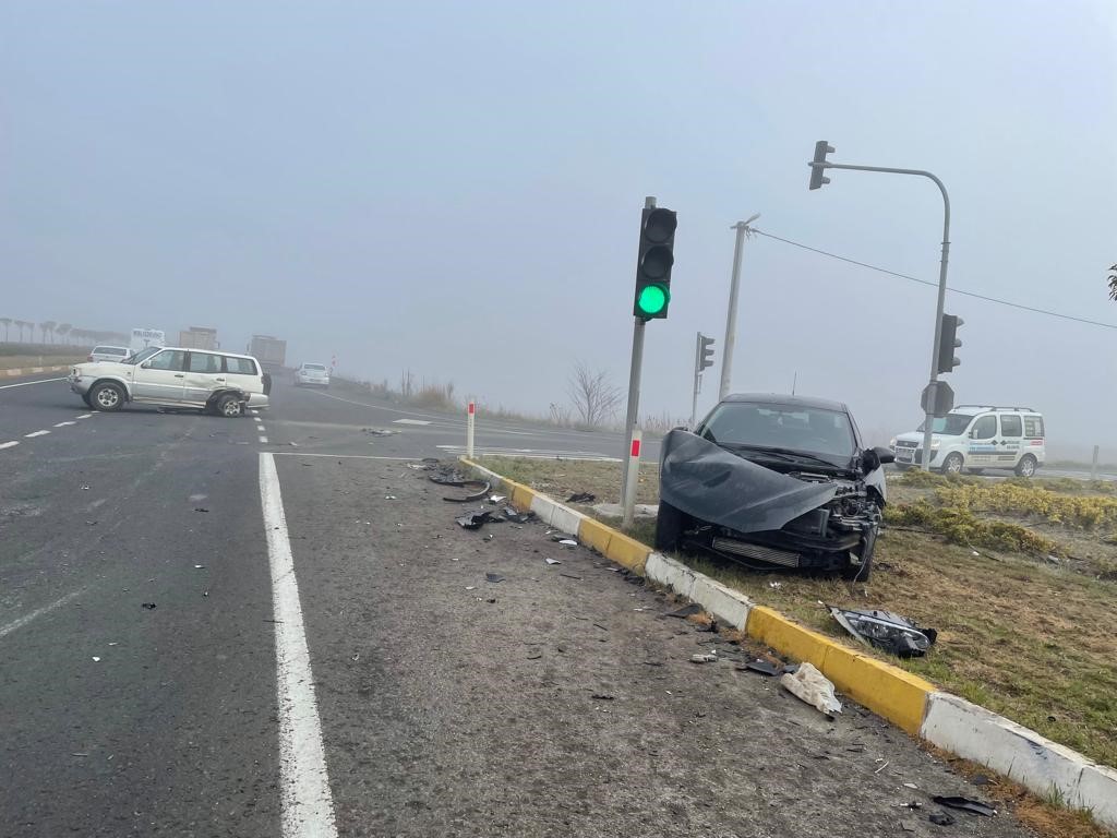 Çevre yolunda trafik kazası