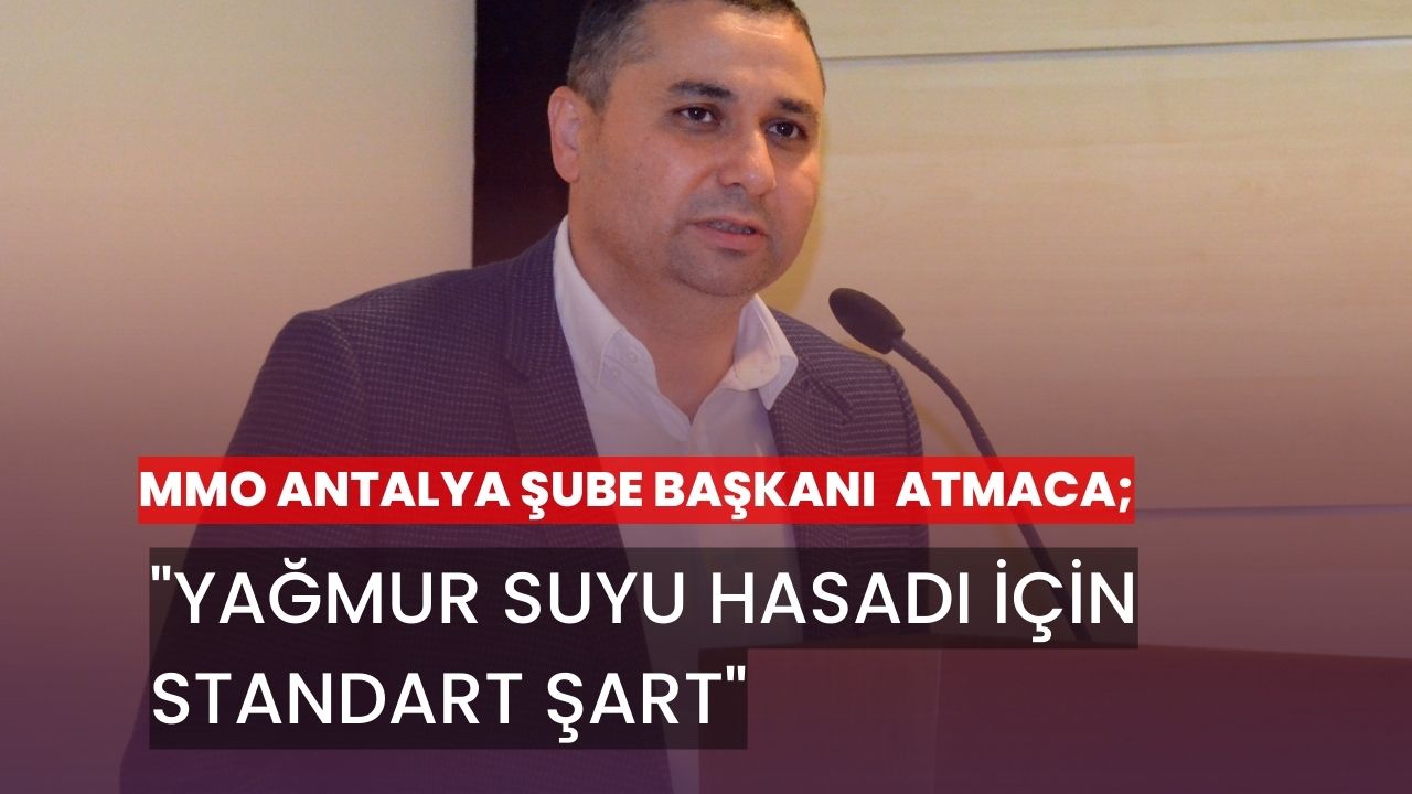 YAĞMUR SUYU HASADI İÇİN STANDART ŞART