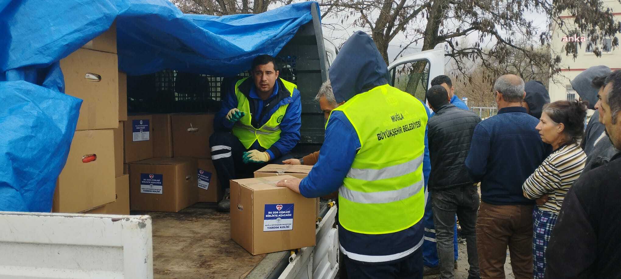 MUĞLA BÜYÜKŞEHİR BELEDİYESİ’NDEN DEPREM BÖLGESİNE RAMAZAN DESTEĞİ