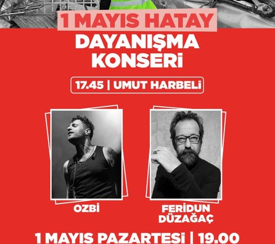 TİP’ten dayanışma konseri | Feridun Düzağaç ve Ozbi