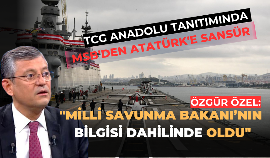 Milli Savunma Bakanlığı’ndan Atatürk’e sansür