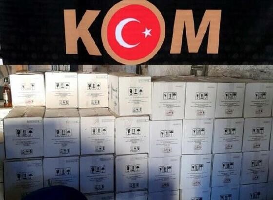 Muğla'da kaçak içki operasyonu: 1 gözaltı