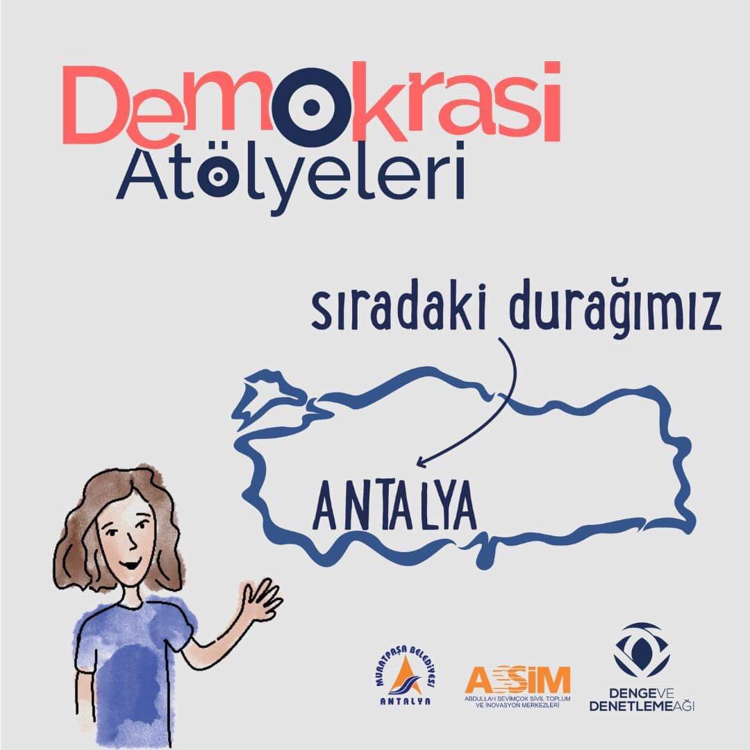 Muratpaşa’da Demokrasi Atölyeleri