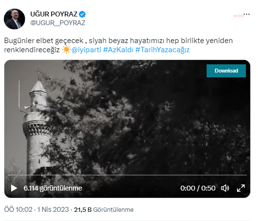 İYİ Parti Uğur Poyraz