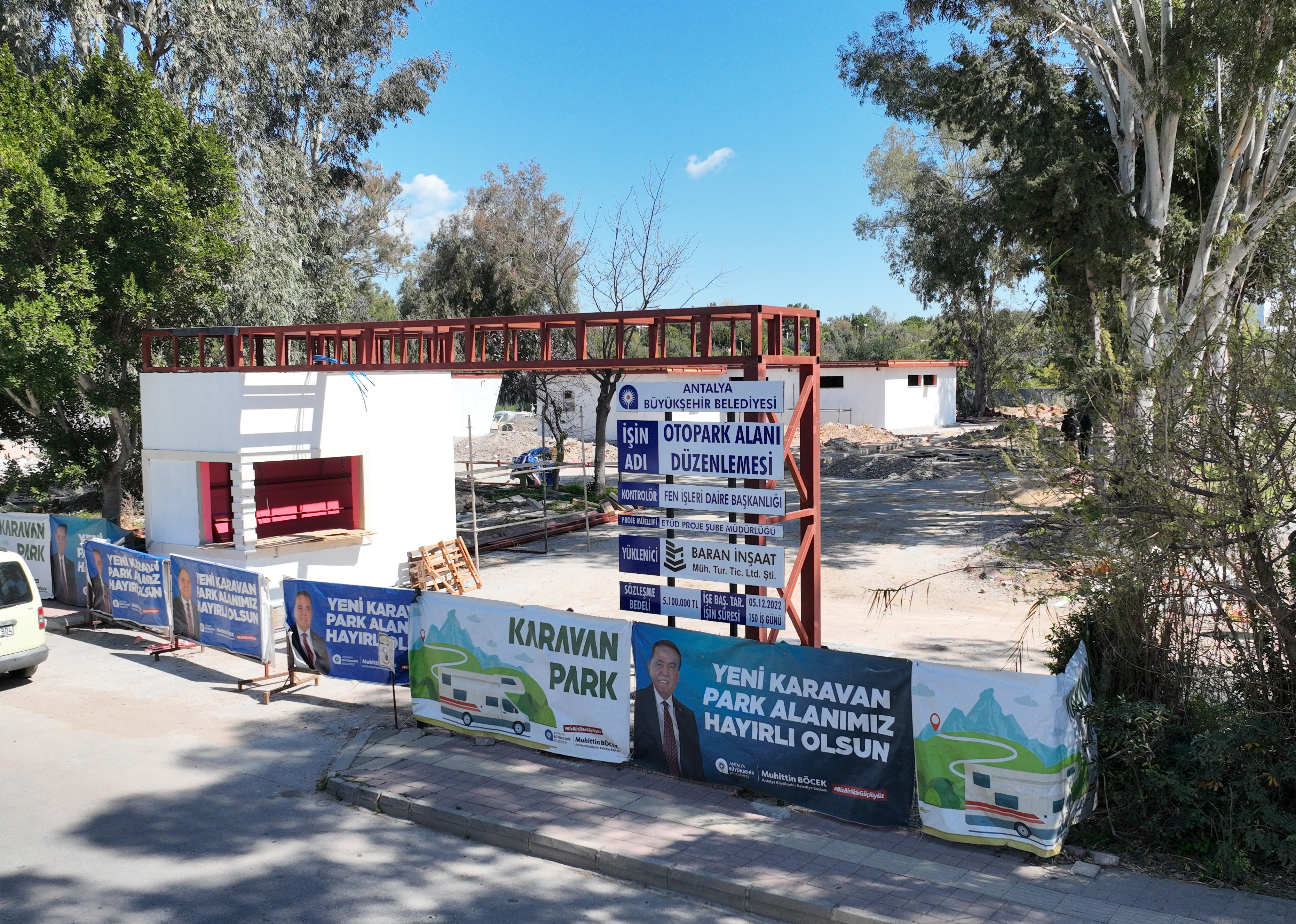 Karavan Park projesi hız kesmiyor