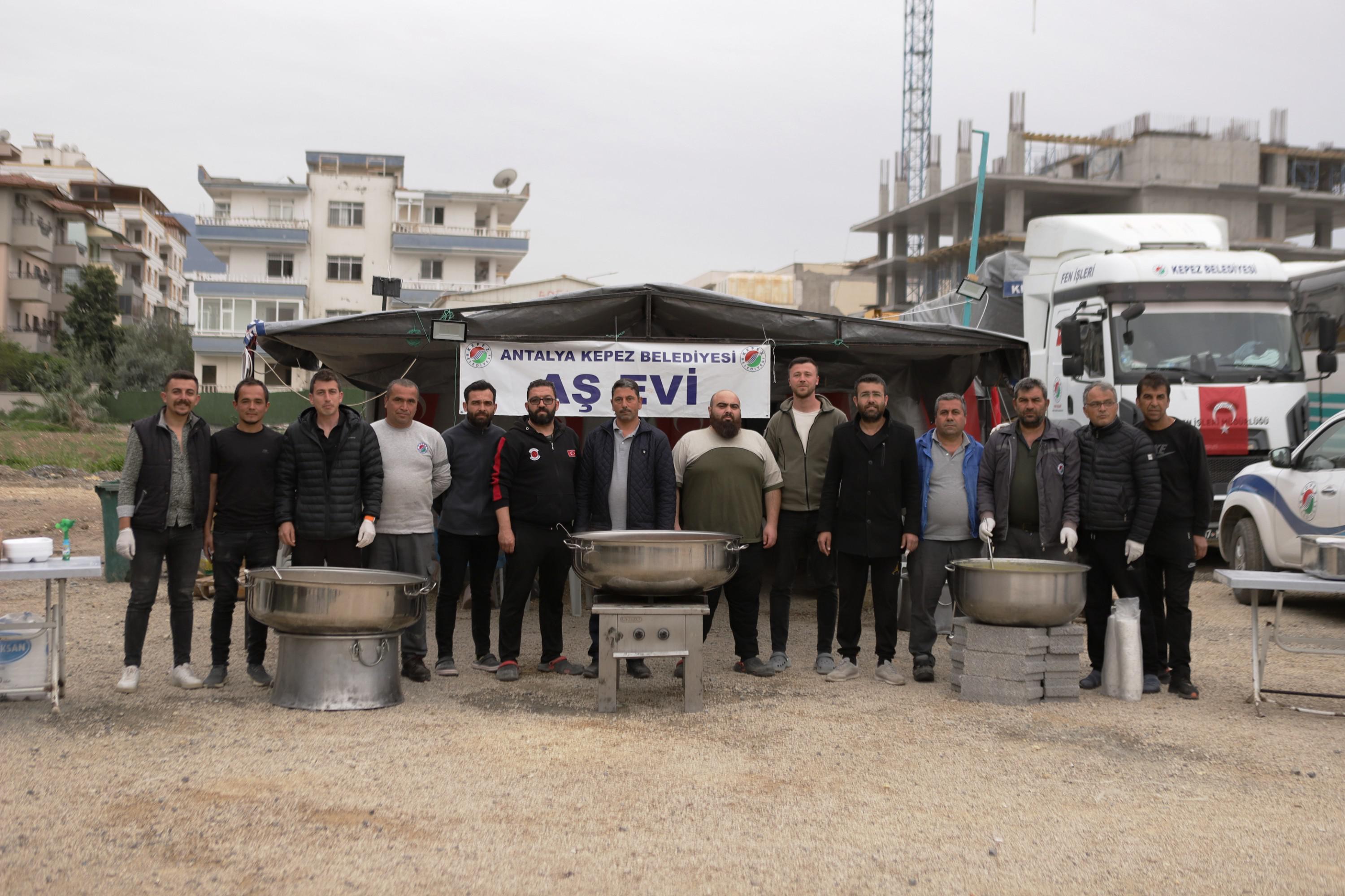 Kepez’in sahra mutfağı Hatay’da