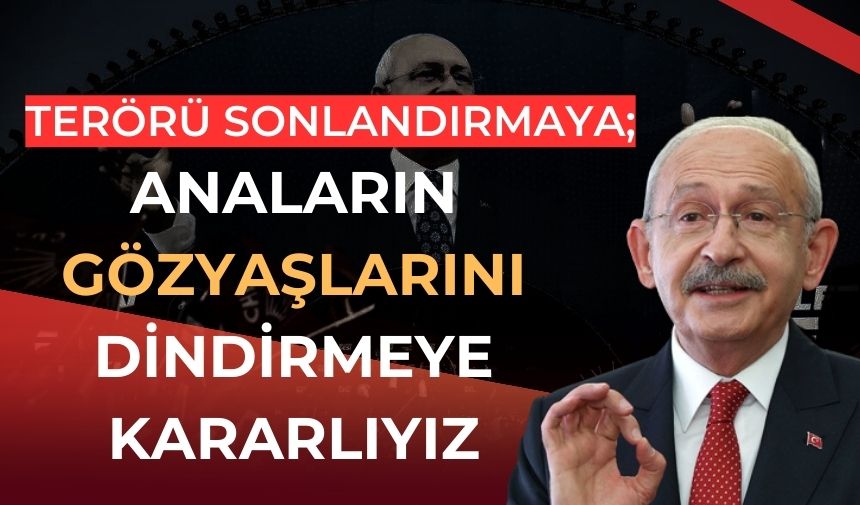 “Kürt sorununu demokratik yollardan çözmeye kararlıyız”