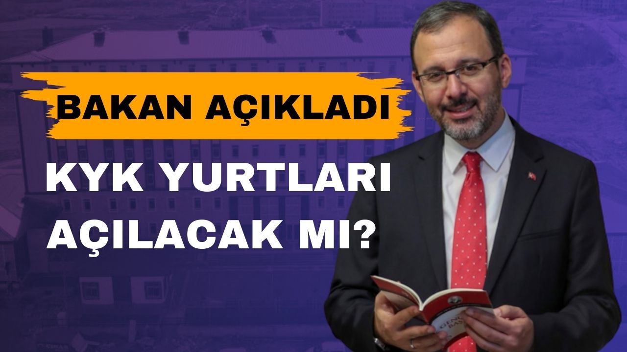 Öğrenciler için merak konusuydu...Bakan açıkladı...