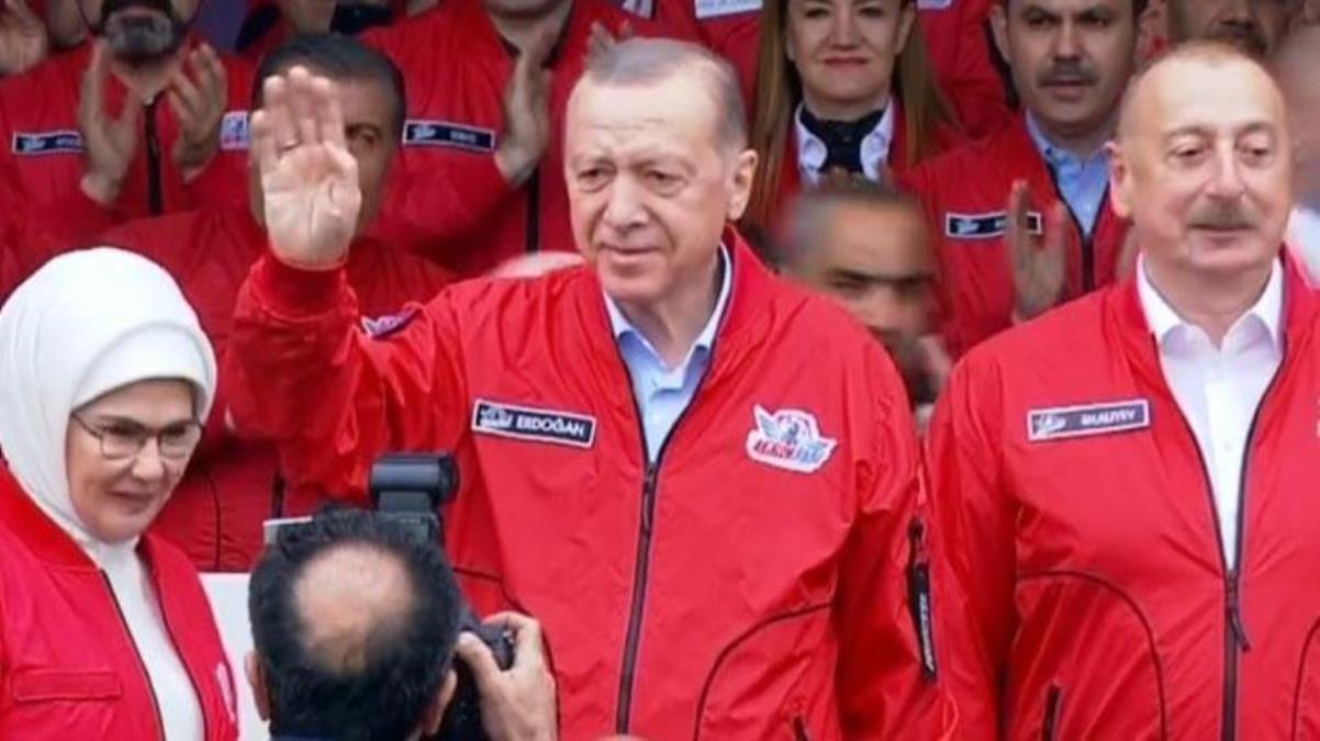 Erdoğan ve Aliyev Teknofest 'te