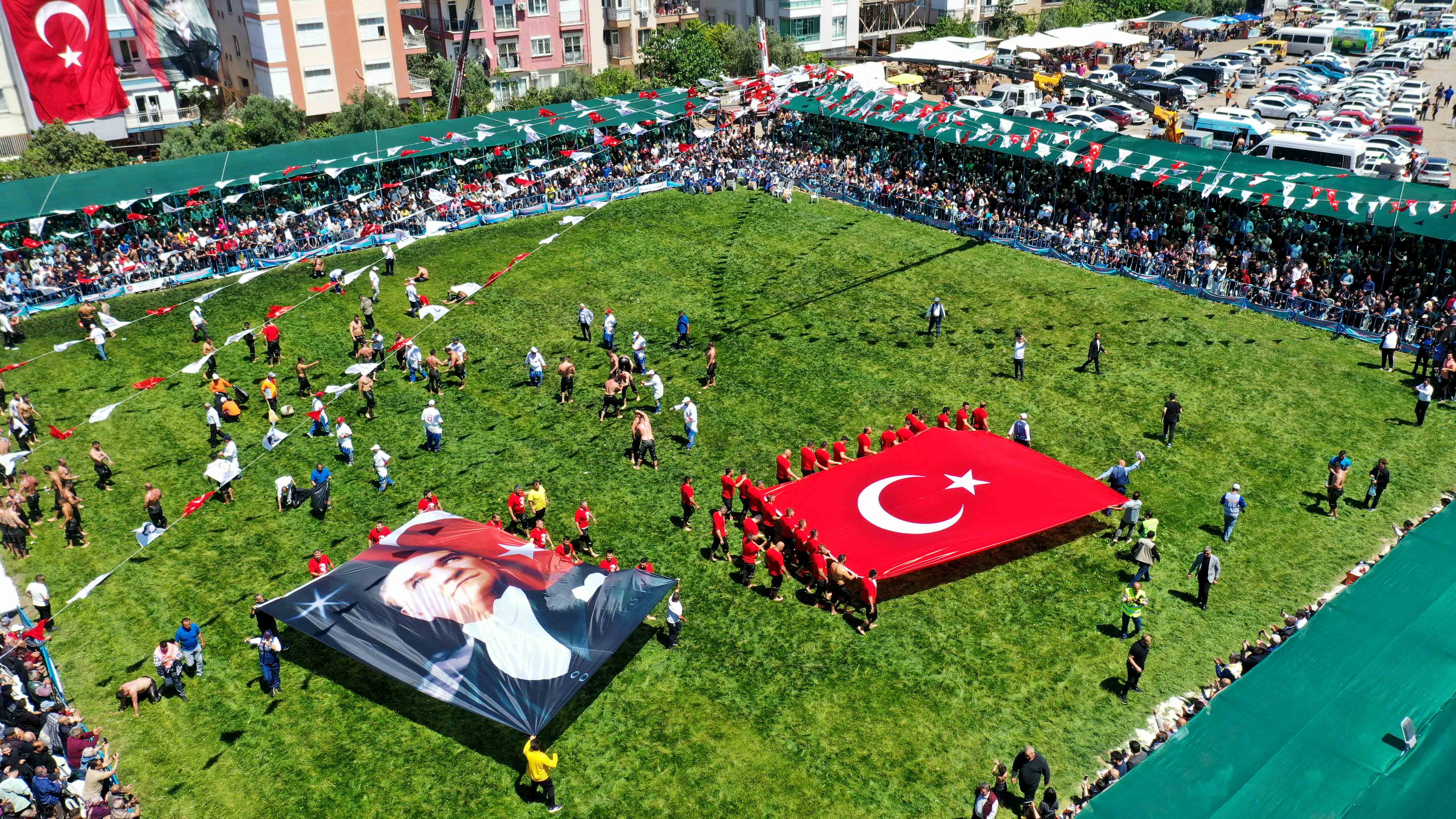 Türkiye Yağlı Güreş Ligi öncesinde ilk kez Video Yardımcı Hakem (VAR) sistemi uygulandı