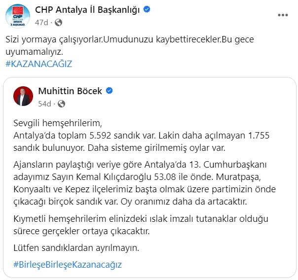 chp paylaşım