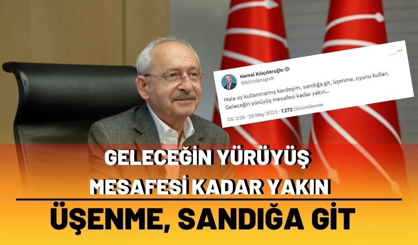 Sandığa git, üşenme