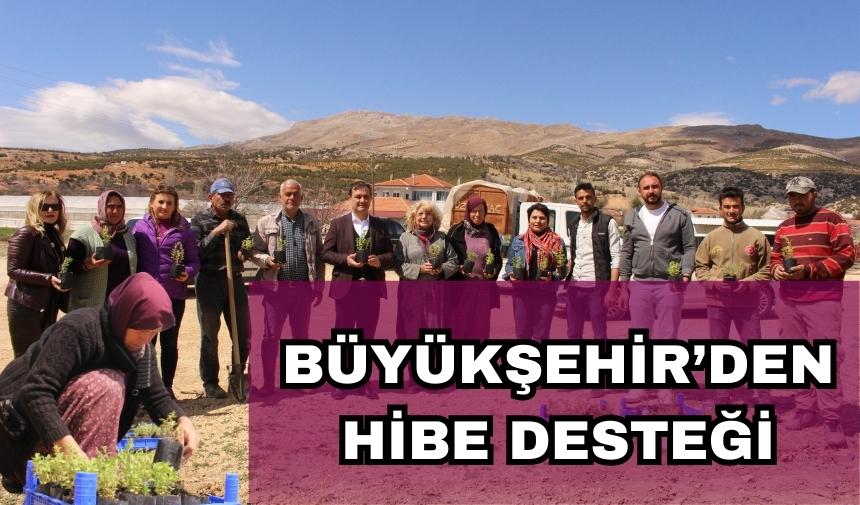 Büyükşehir’den hibe desteği