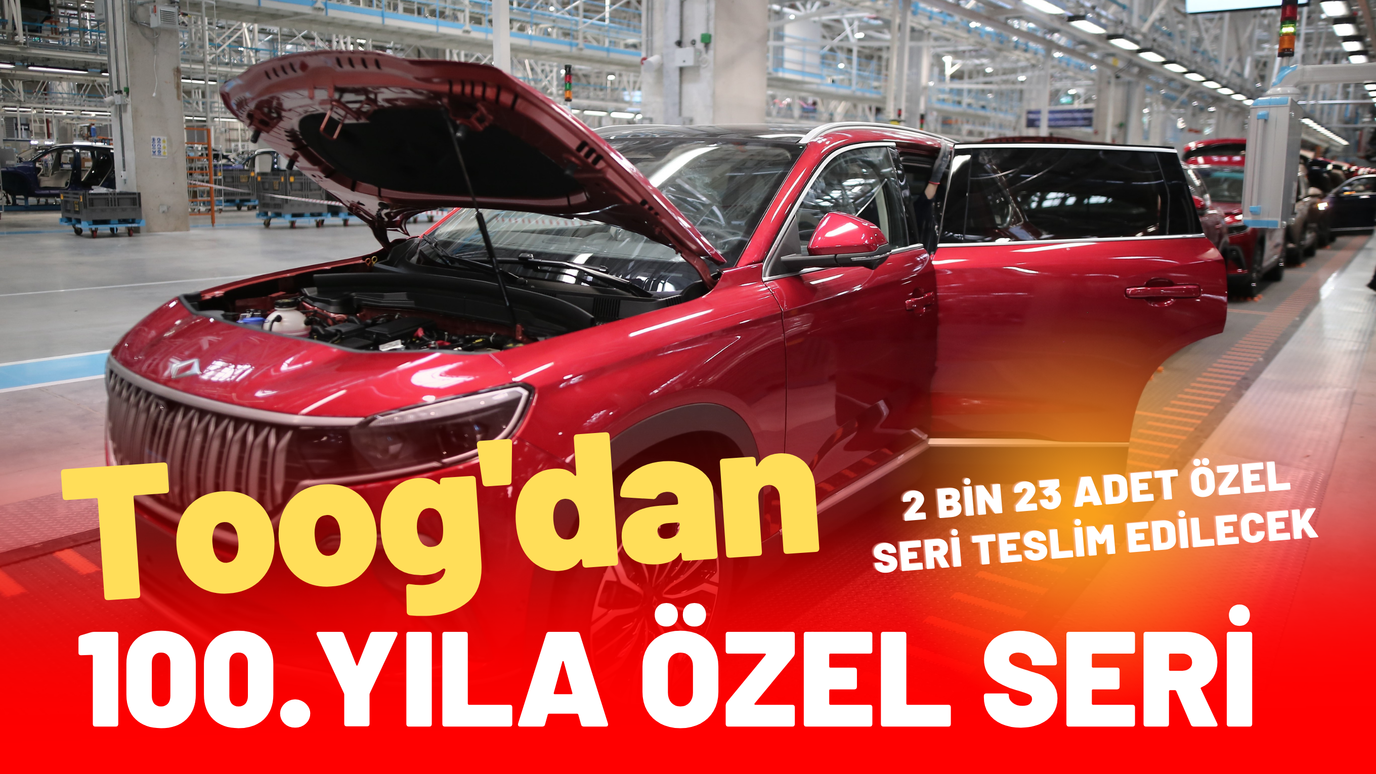 Togg’dan 100. Yıl’a özel seri