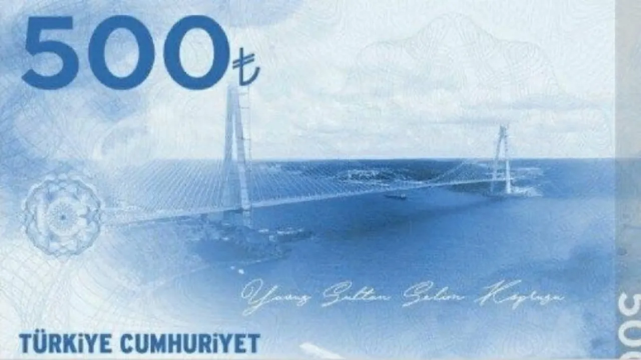 500 LİRALIK BANKNOTLAR BASIMA HAZIR