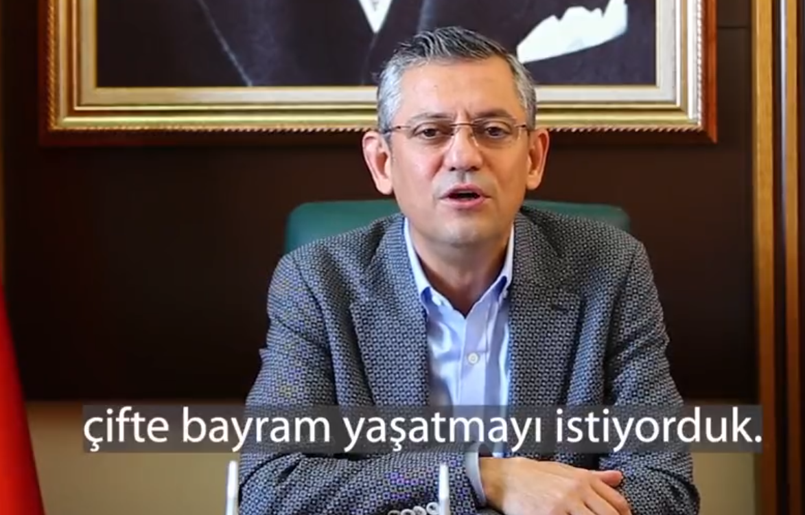 Özgür Özel "İktidarda olmayı, çifte bayram yaşatmayı istiyorduk, maalesef olmadı."