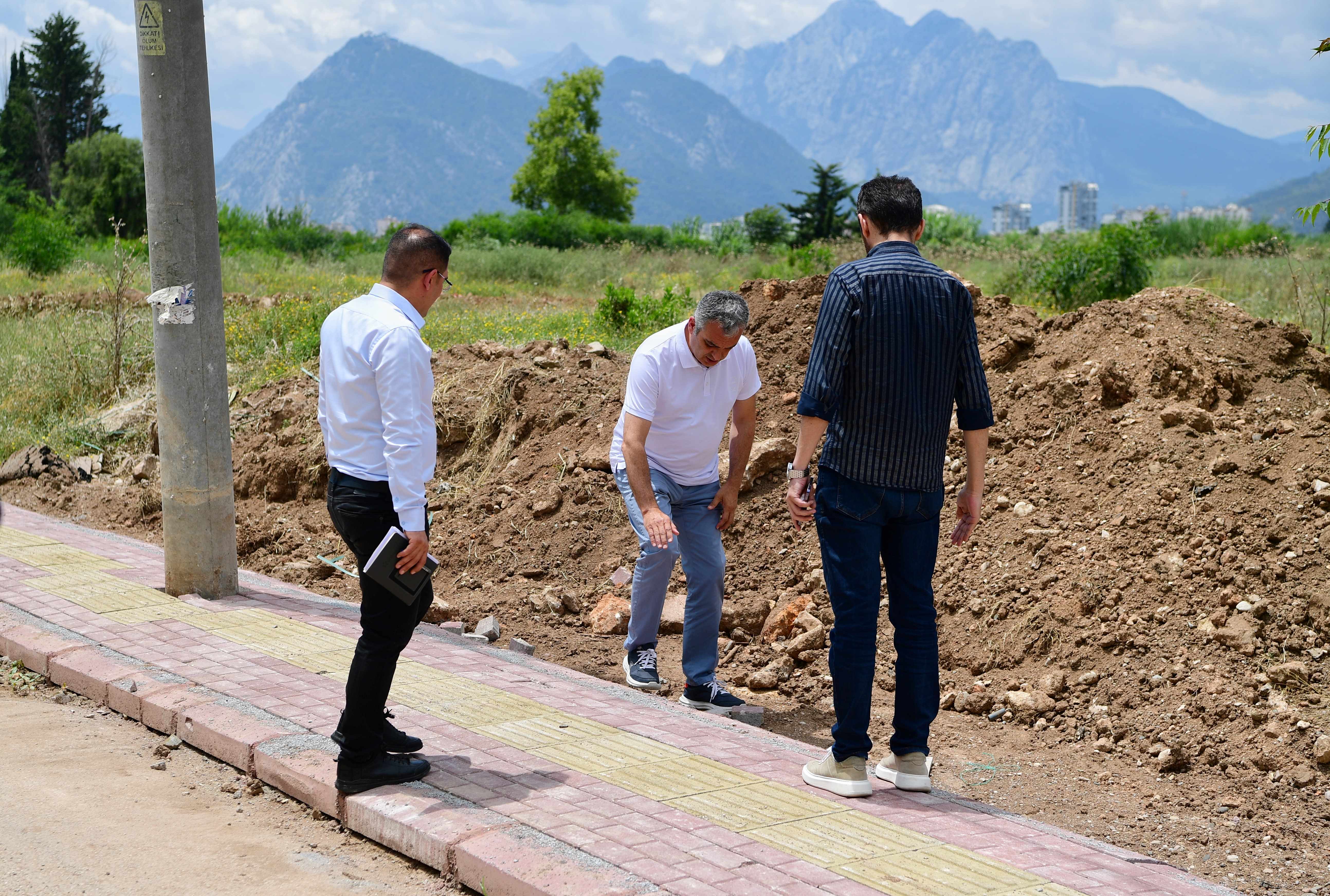 Başkan Esen çalışmaları yerinde inceledi (4)