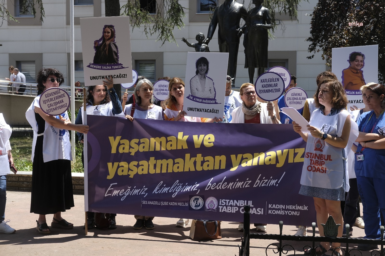 Sağlık emek ve meslek örgütleri: SAĞLIKTA ŞİDDETE SON