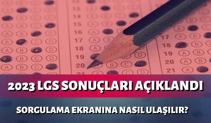 LGS sonuçları açıklandı!!