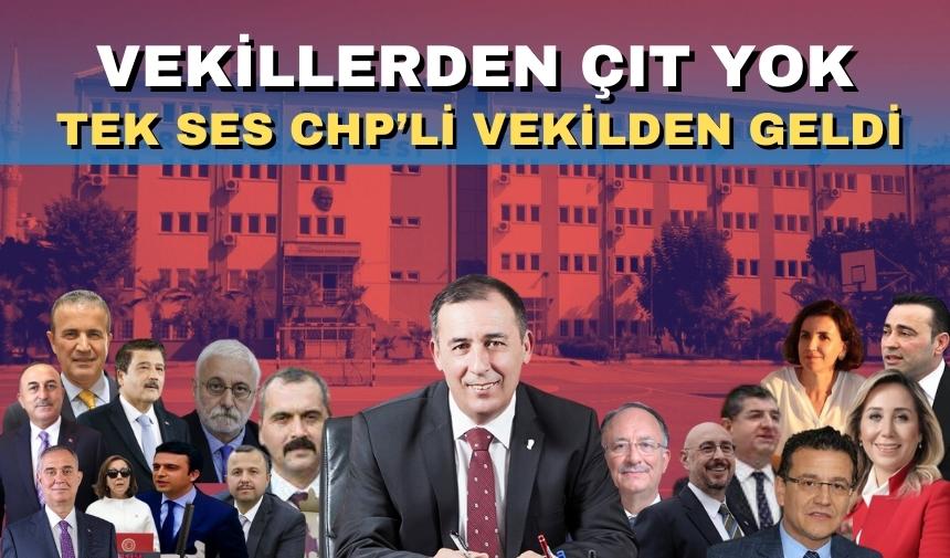 VEKİLLERDEN ÇIT YOK. TEK SES CHP’Lİ VEKİLDEN GELDİ