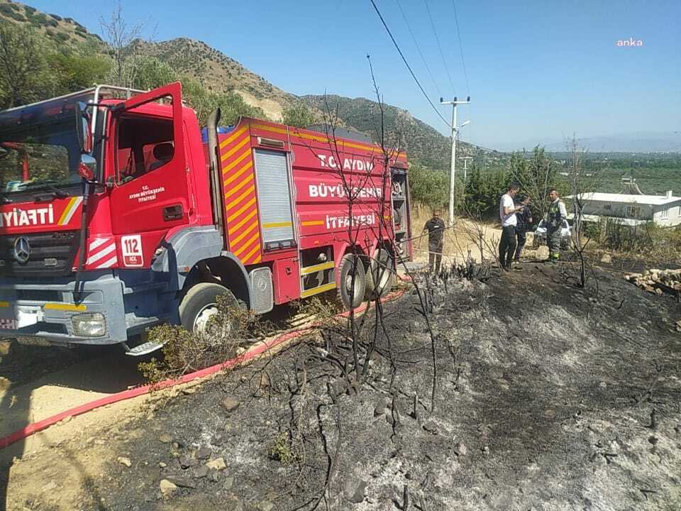 İNCİRLİOVA’DAKİ YANGINI KONTROL ALTINA ALINDI