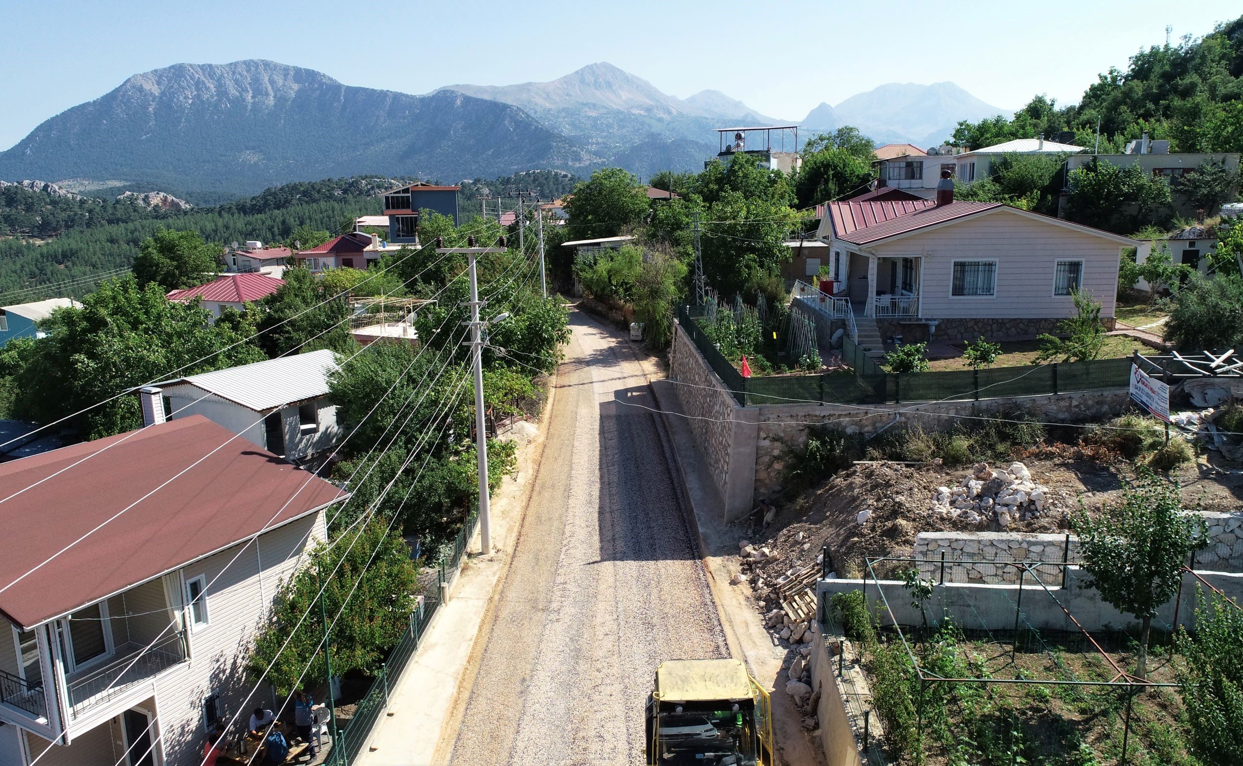 Alim Pınarı yaylası yol çalışması (2)