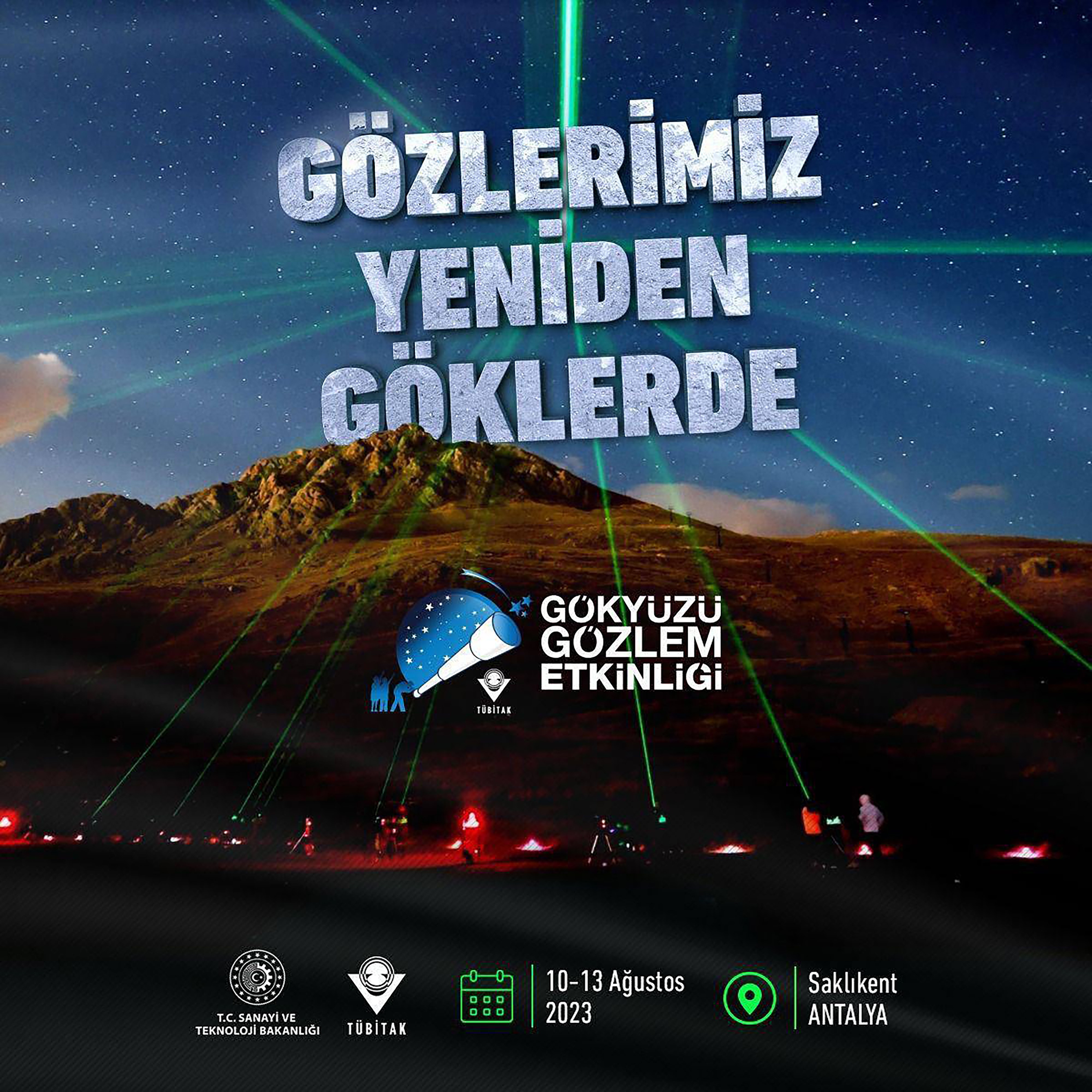 Astronomi meraklıları bu etkinliği bekliyordu! Başvurular başladı!