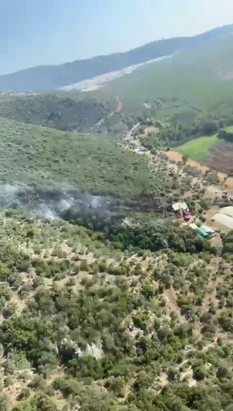 Kaş’ta korkutan orman yangını