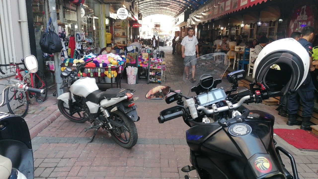 Çalınan motosikletine 20 gün sonra hurdaya dönmüş halde kavuştu