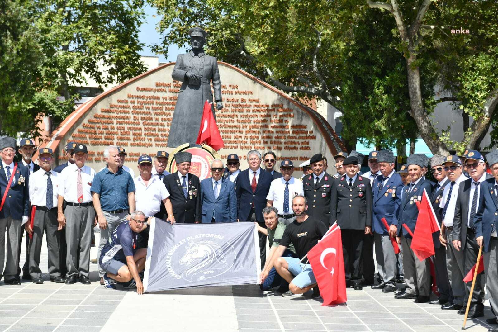 KIBRIS BARIŞ HAREKATI'NIN 49. YILINDA ÇANAKKALE'DE ANMA TÖRENİ DÜZENLENDİ