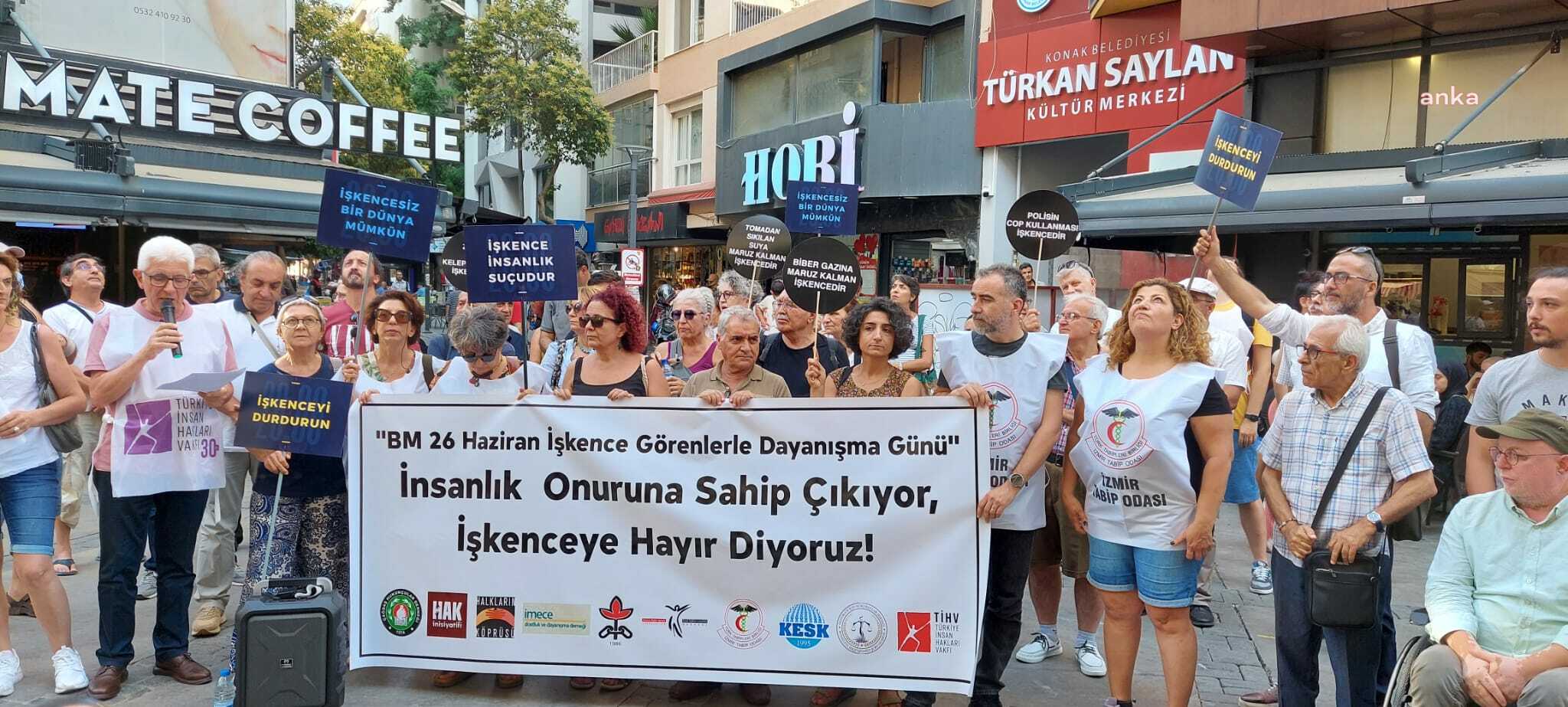 İzmir STK'lardan işkence protestosu