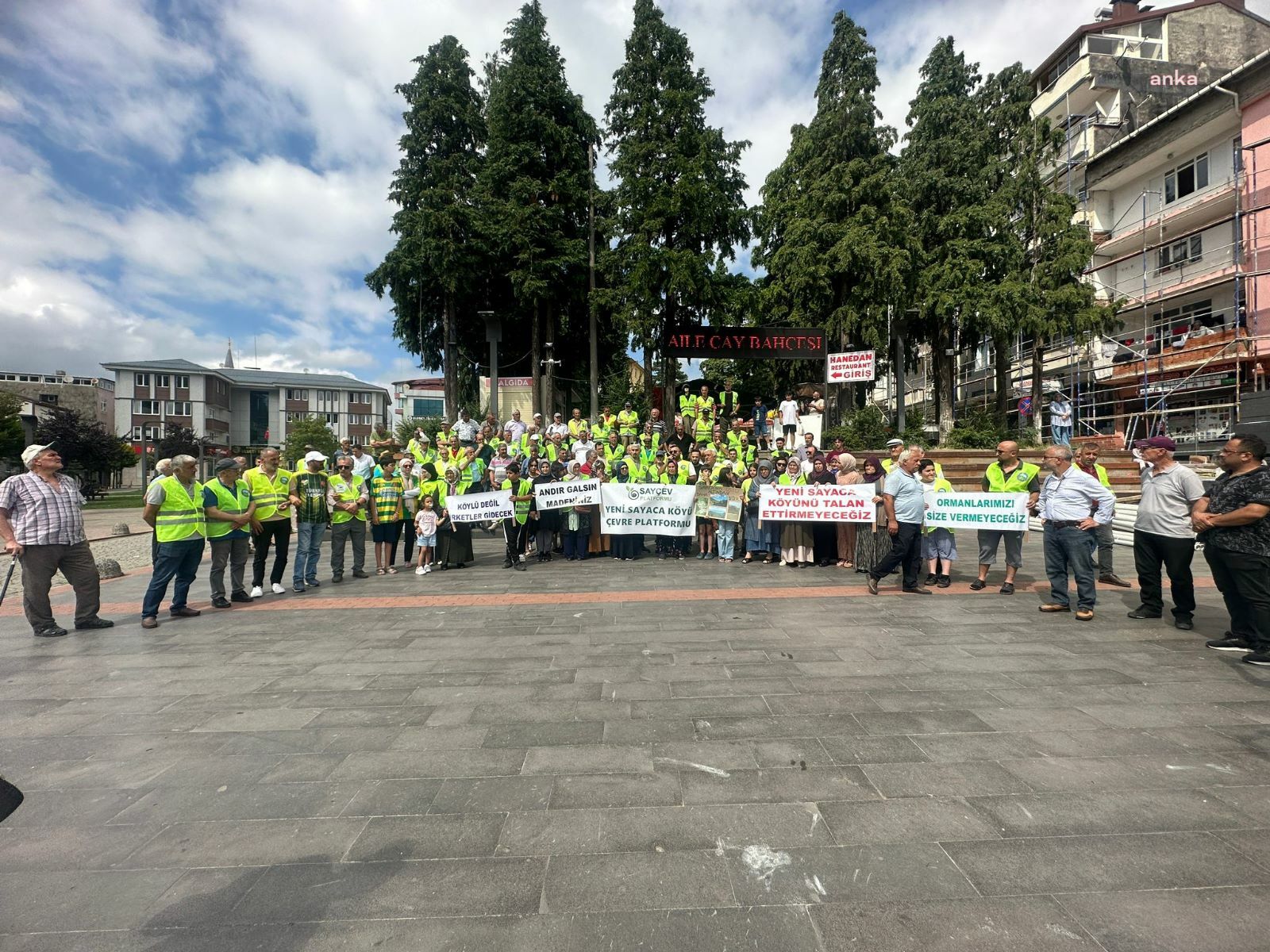 Maden ocağına karşı direniş sürüyor